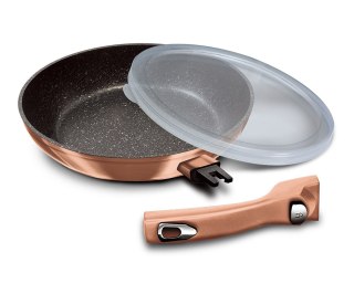 PATELNIA GRANITOWA 28cm BERLINGER HAUS BH-1949 ROSE GOLD BERLINGER HAUS