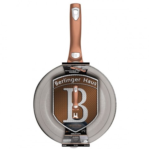 PATELNIA GRANITOWA 28cm BERLINGER HAUS BH-1949 ROSE GOLD BERLINGER HAUS PATELNIA GRANITOWA 28cm BERLINGER HAUS BH-1949 ROSE GOLD BERLINGER HAUS