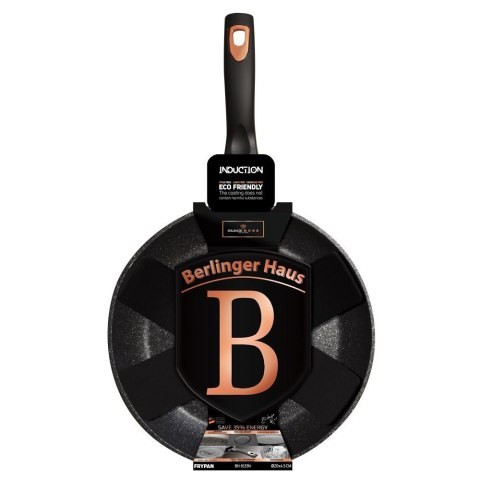 PATELNIA GRANITOWA 28cm BERLINGER HAUS BLACK ROSE BH-1635 BERLINGER HAUS PATELNIA GRANITOWA 28cm BERLINGER HAUS BLACK ROSE BH-1635 BERLINGER HAUS