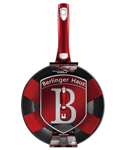 PATELNIA GRANITOWA 28cm BERLINGER HAUS BURGUNDY BH-1946 BERLINGER HAUS PATELNIA GRANITOWA 28cm BERLINGER HAUS BURGUNDY BH-1946 BERLINGER HAUS