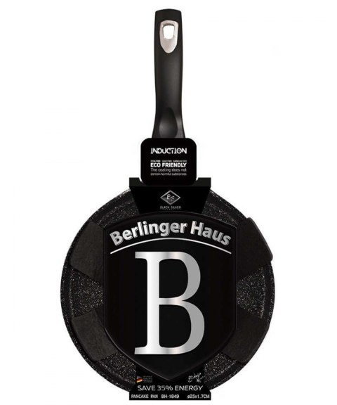 PATELNIA GRANITOWA DO NALEŚNIKÓW 25cm BERLINGER HAUS BLACK SILVER BH-1849 BERLINGER HAUS PATELNIA GRANITOWA DO NALEŚNIKÓW 25cm BERLINGER HAUS BLACK SILVER BH-1849 BERLINGER HAUS