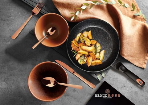 PATELNIA GRANITOWA WOK 28cm BERLINGER HAUS BLACK ROSE BH-1638 BERLINGER HAUS PATELNIA GRANITOWA WOK 28cm BERLINGER HAUS BLACK ROSE BH-1638 BERLINGER HAUS