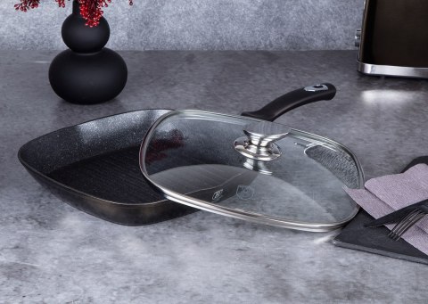 PATELNIA GRILLOWA 28cm BERLINGER HAUS BH-6612 SHINY BLACK BERLINGER HAUS PATELNIA GRILLOWA 28cm BERLINGER HAUS BH-6612 SHINY BLACK BERLINGER HAUS