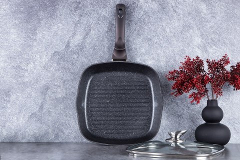 PATELNIA GRILLOWA 28cm BERLINGER HAUS BH-6612 SHINY BLACK BERLINGER HAUS PATELNIA GRILLOWA 28cm BERLINGER HAUS BH-6612 SHINY BLACK BERLINGER HAUS