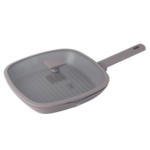 PATELNIA GRILLOWA TYTANOWA Z POKRYWĄ 28cm BERLINGER HAUS BH-8097 TAUPE BERLINGER HAUS