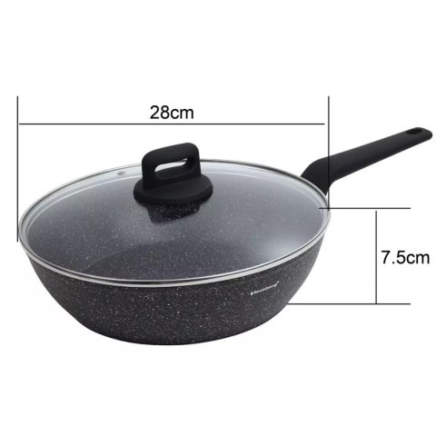 PATELNIA MARMURKOWA Z POKRYWĄ KLAUSBERG 28cm KB-7667 KLAUSBERG