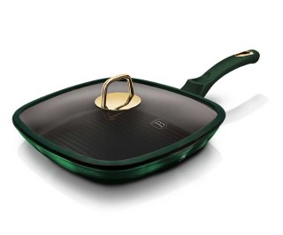 PATELNIA TYTANOWA GRILLOWA BERLINGER HAUS 28cm BH-6051 EMERALD BERLINGER HAUS