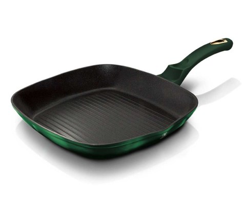 PATELNIA TYTANOWA GRILLOWA BERLINGER HAUS 28cm BH-6051 EMERALD BERLINGER HAUS PATELNIA TYTANOWA GRILLOWA BERLINGER HAUS 28cm BH-6051 EMERALD BERLINGER HAUS