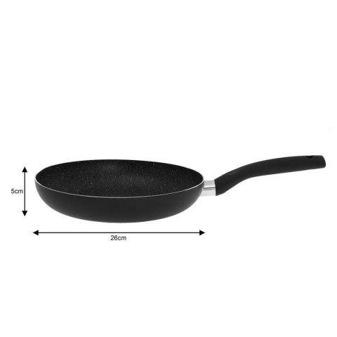 PATELNIA Z POWŁOKĄ MARMUROWĄ KINGHOFF MARMO 26cm KH-3982 KINGHOFF