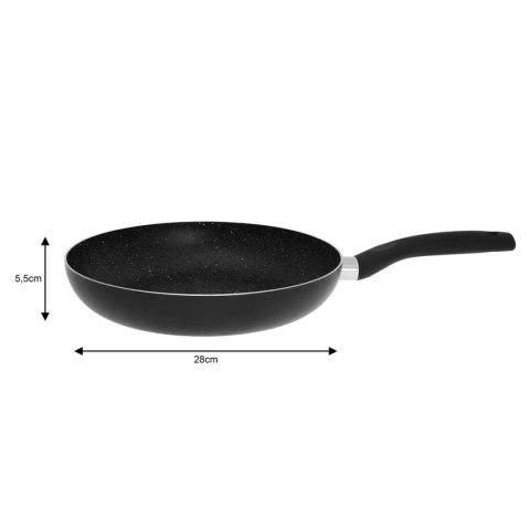 PATELNIA Z POWŁOKĄ MARMUROWĄ KINGHOFF MARMO 28cm KH-3983 KINGHOFF