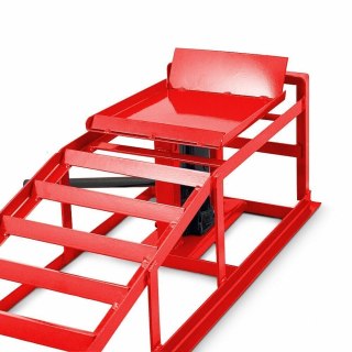 RAMPA CZERWONE RAMPY Z PODNOŚNIKIEM HYDRAULICZNYM 2 x 2000 kg Bituxx