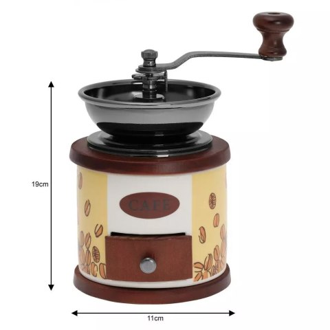 RĘCZNY MŁYNEK DO KAWY PRZYPRAW KINGHOFF KH-4144 KINGHOFF