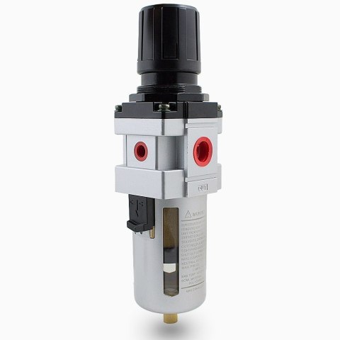 REDUKTOR + FILTR SPRĘŻONEGO POWIETRZA 1/2" E-hurtownia REDUKTOR + FILTR SPRĘŻONEGO POWIETRZA 1/2" E-hurtownia