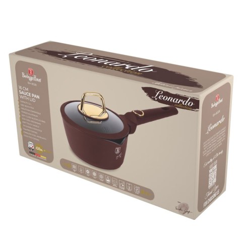 RONDELEK TYTANOWY Z POKRYWĄ 16cm BERLINGER HAUS BH-8028 LEONARDO BERLINGER HAUS