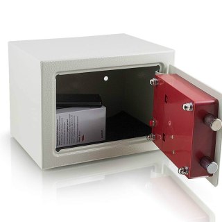 SEJF ELEKTRONICZNY MINI BIUROWY JASNY SZARY Bituxx