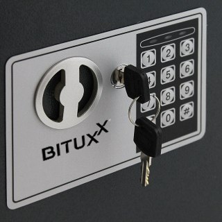 SEJF NA KLUCZE Z ZAMKIEM ELEKTRONICZNYM CZARNY Bituxx