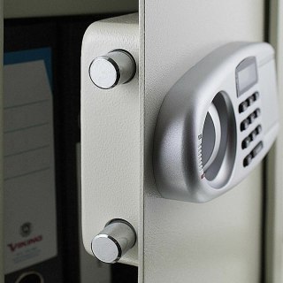 Sejf elektroniczny jasny szary Bituxx