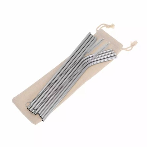 SŁOMKI METALOWE DO NAPOJÓW KINGHOFF 8szt. + ETUI KH-1357 KINGHOFF SŁOMKI METALOWE DO NAPOJÓW KINGHOFF 8szt. + ETUI KH-1357 KINGHOFF