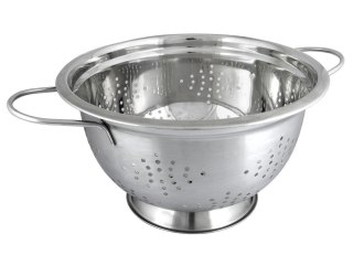 STALOWY DURSZLAK GŁĘBOKI 24cm KINGHOFF KH-1237 KINGHOFF