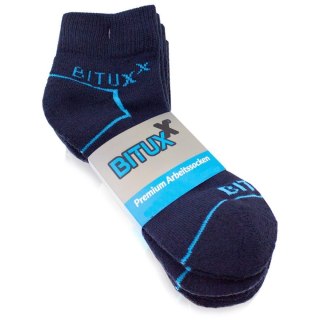 Skarpety robocze sportowe 3/4 rozm. 39-50 granatowe 12 par Bituxx