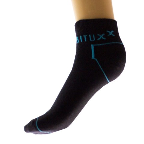 Skarpety robocze sportowe stopki rozm. 39-50 czarne 12 par Bituxx Skarpety robocze sportowe stopki rozm. 39-50 czarne 12 par Bituxx