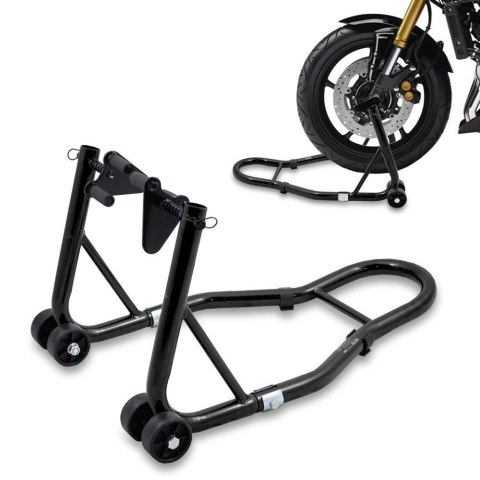 Stojak do motocykla przód czarny Bituxx Stojak do motocykla przód czarny Bituxx