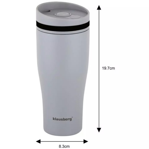 TERMICZNY KUBEK 380ml CLICK CLACK KLAUSBERG KB-7618 KLAUSBERG TERMICZNY KUBEK 380ml CLICK CLACK KLAUSBERG KB-7618 KLAUSBERG