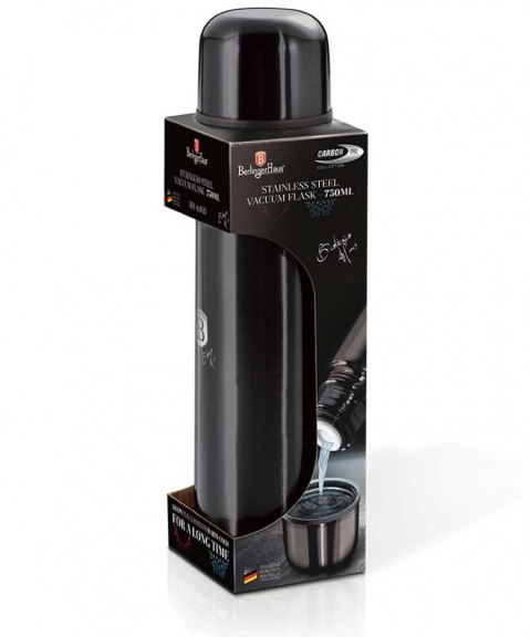 TERMOS STALOWY 0,75L BERLINGER HAUS BH-6403 CARBON PRO BERLINGER HAUS TERMOS STALOWY 0,75L BERLINGER HAUS BH-6403 CARBON PRO BERLINGER HAUS
