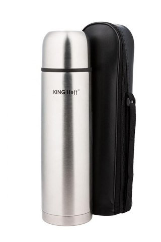 TERMOS STALOWY 750 ml CLICK-CLACK KINGHOFF KH-4053 KINGHOFF
