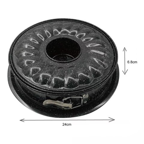 TORTOWNICA 24cm Z WKŁADEM DO BABKI KINGHOFF KH-1778 KINGHOFF TORTOWNICA 24cm Z WKŁADEM DO BABKI KINGHOFF KH-1778 KINGHOFF