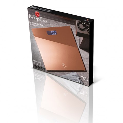 WAGA ŁAZIENKOWA ULTRA SLIM BERLINGER HAUS BH-9353 BERLINGER HAUS WAGA ŁAZIENKOWA ULTRA SLIM BERLINGER HAUS BH-9353 BERLINGER HAUS