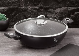 WOK GRANITOWY 30cm BERLINGER HAUS BH-7113 BLACK SILVER BERLINGER HAUS