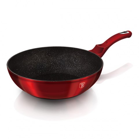 WOK GRANITOWY 30cm BERLINGER HAUS LINE BH-6166 BURGUNDY BERLINGER HAUS WOK GRANITOWY 30cm BERLINGER HAUS LINE BH-6166 BURGUNDY BERLINGER HAUS