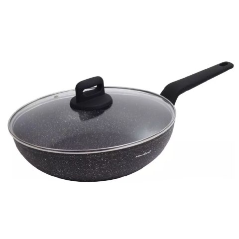 WOK MARMURKOWY Z POKRYWĄ KLAUSBERG 28cm KB-7668 KLAUSBERG