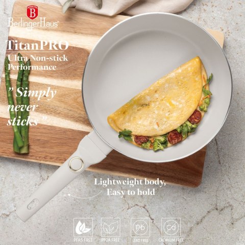 WOK PATELNIA FLIP TYTANOWA 26cm BERLINGER HAUS BH-8059 SAHARA BERLINGER HAUS WOK PATELNIA FLIP TYTANOWA 26cm BERLINGER HAUS BH-8059 SAHARA BERLINGER HAUS