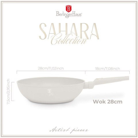 WOK TYTANOWY 28cm BERLINGER HAUS BH-8063 SAHARA BERLINGER HAUS WOK TYTANOWY 28cm BERLINGER HAUS BH-8063 SAHARA BERLINGER HAUS