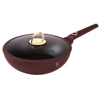 WOK TYTANOWY Z POKRYWĄ 28cm BERLINGER HAUS BH-8034 LEONARDO BERLINGER HAUS