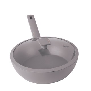 WOK TYTANOWY Z POKRYWĄ 28cm BERLINGER HAUS BH-8094 TAUPE BERLINGER HAUS