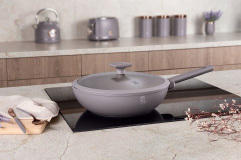 WOK TYTANOWY Z POKRYWĄ 28cm BERLINGER HAUS BH-8094 TAUPE BERLINGER HAUS WOK TYTANOWY Z POKRYWĄ 28cm BERLINGER HAUS BH-8094 TAUPE BERLINGER HAUS