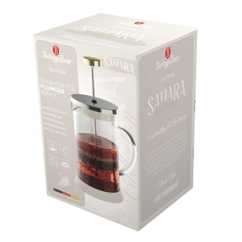 ZAPARZACZ TŁOKOWY DO KAWY HERBATY 600ml BERLINGER HAUS BH-8586 SAHARA BERLINGER HAUS