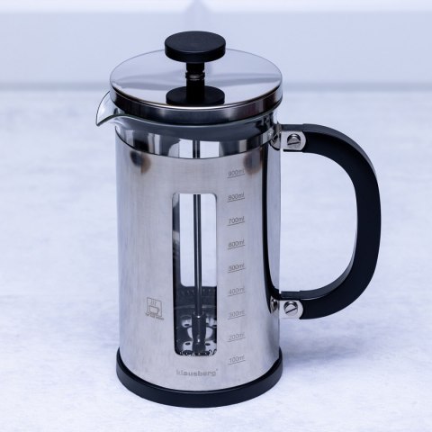 ZAPARZACZ TŁOKOWY DO KAWY/HERBATY 1000ml KLAUSBERG KB-7703 KLAUSBERG