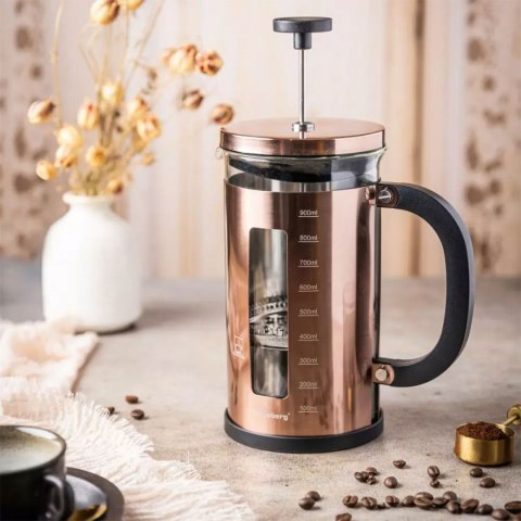 ZAPARZACZ TŁOKOWY DO KAWY/HERBATY 1000ml KLAUSBERG KB-7740 KLAUSBERG