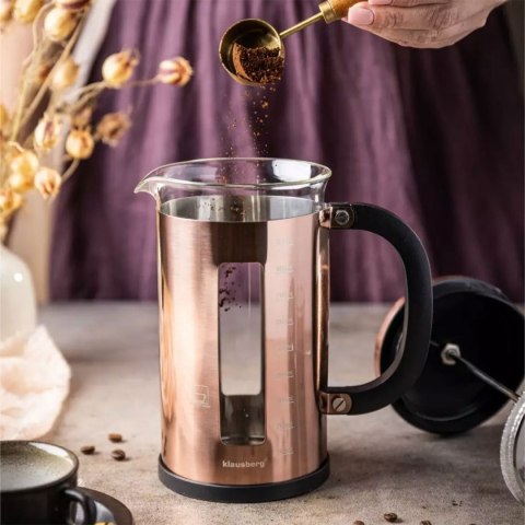 ZAPARZACZ TŁOKOWY DO KAWY/HERBATY 1000ml KLAUSBERG KB-7740 KLAUSBERG