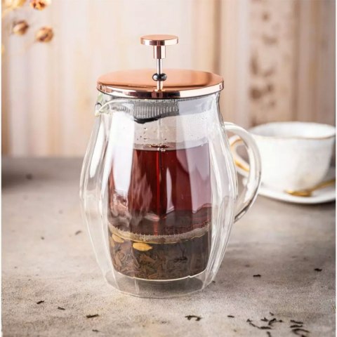 ZAPARZACZ TŁOKOWY DO KAWY/HERBATY TERMICZNY 600ml KLAUSBERG KB-7722 KLAUSBERG