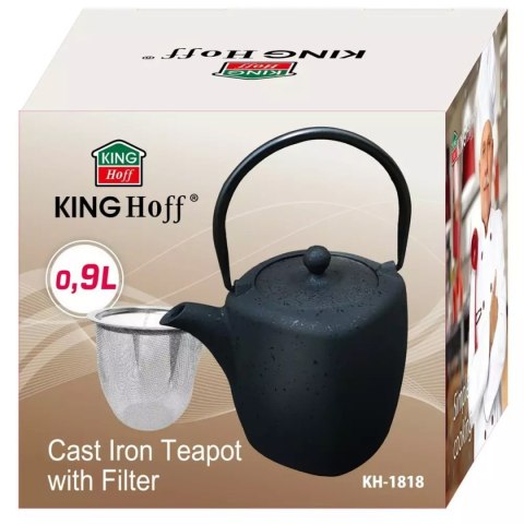 ZAPARZACZ ŻELIWNY 900ml Z FILTREM KINGHOFF KH-1818 KINGHOFF ZAPARZACZ ŻELIWNY 900ml Z FILTREM KINGHOFF KH-1818 KINGHOFF