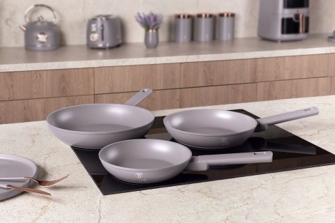 ZESTAW 3 PATELNI TYTANOWYCH BERLINGER HAUS BH-8108 TAUPE BERLINGER HAUS ZESTAW 3 PATELNI TYTANOWYCH BERLINGER HAUS BH-8108 TAUPE BERLINGER HAUS