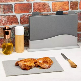 ZESTAW 4 DESEK KUCHENNYCH W STOJAKU KINGHOFF KH-1743 KINGHOFF