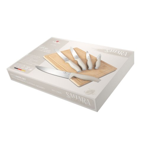 ZESTAW 5 NOŻY KUCHENNYCH Z DESKĄ BERLINGER HAUS BH-2966 SAHARA BERLINGER HAUS ZESTAW 5 NOŻY KUCHENNYCH Z DESKĄ BERLINGER HAUS BH-2966 SAHARA BERLINGER HAUS