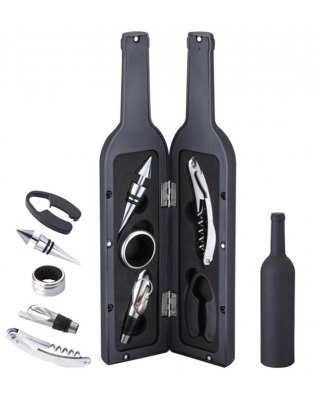 ZESTAW DO WINA W ETUI W FORMIE BUTELKI KINGHOFF KH-1166 KINGHOFF