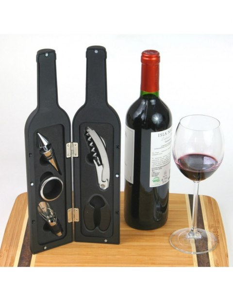 ZESTAW DO WINA W ETUI W FORMIE BUTELKI KINGHOFF KH-1166 KINGHOFF ZESTAW DO WINA W ETUI W FORMIE BUTELKI KINGHOFF KH-1166 KINGHOFF
